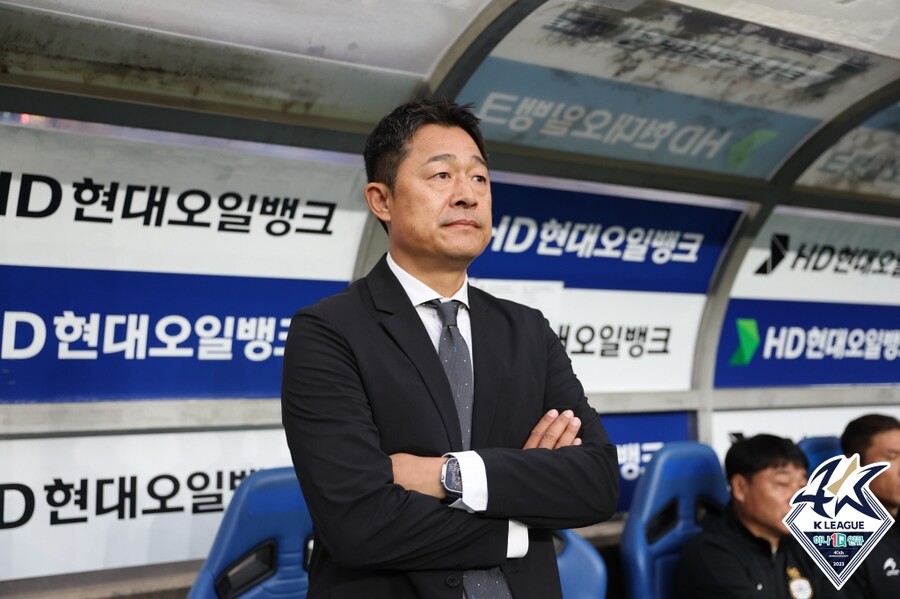▲  이민성 감독ⓒ한국프로축구연맹