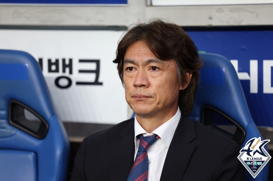 ▲ 홍명보 감독 ⓒ한국프로축구연맹