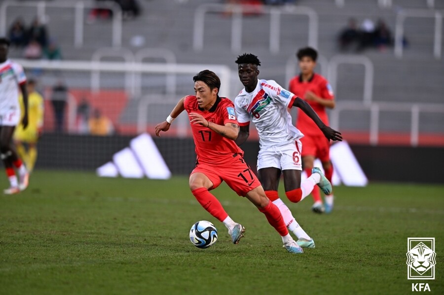 ▲ 한국 U-20 대표팀 ⓒ대한축구협회