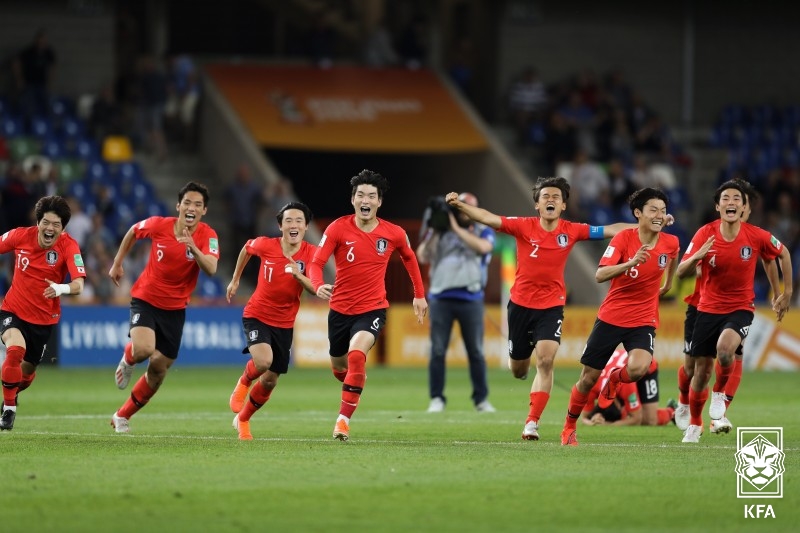 ▲ 신화를 써내려갔던 한국 대표팀 ⓒ대한축구협회