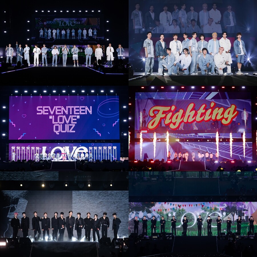 세븐틴, 日 돔 팬미팅 성공적 개최…18만명 '열광'