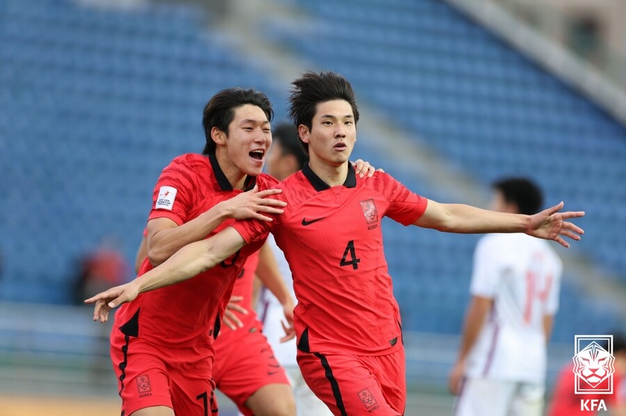 ▲ 20세 이하 대표팀 에이스로 꼽히는 배준호. ⓒ대한축구협회