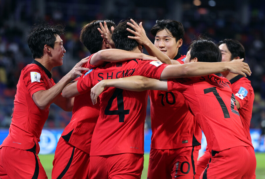 ▲ 한국 U-20 대표팀이 월드컵 8강에 진출했다 ⓒ연합뉴스