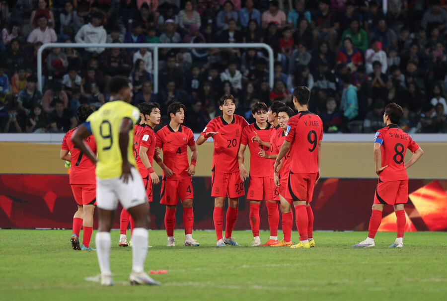 ▲ 한국 U-20 대표팀 ⓒ연합뉴스