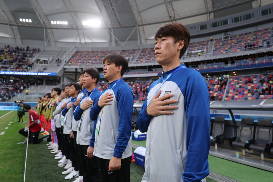 ▲ 김은중 20세 이하(U-20) 대표팀 감독