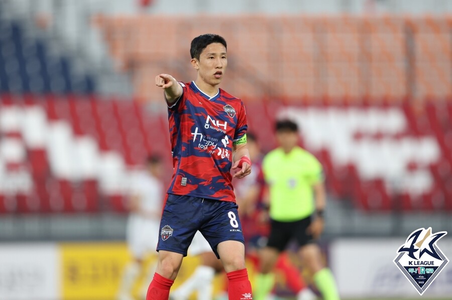 ▲ 6월 말 제대를 앞둔 이영재. ⓒ한국프로축구연맹