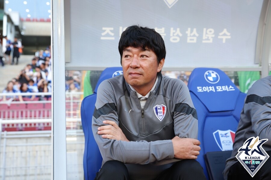 ▲ 김병수 수원 삼성 감독. ⓒ한국프로축구연맹
