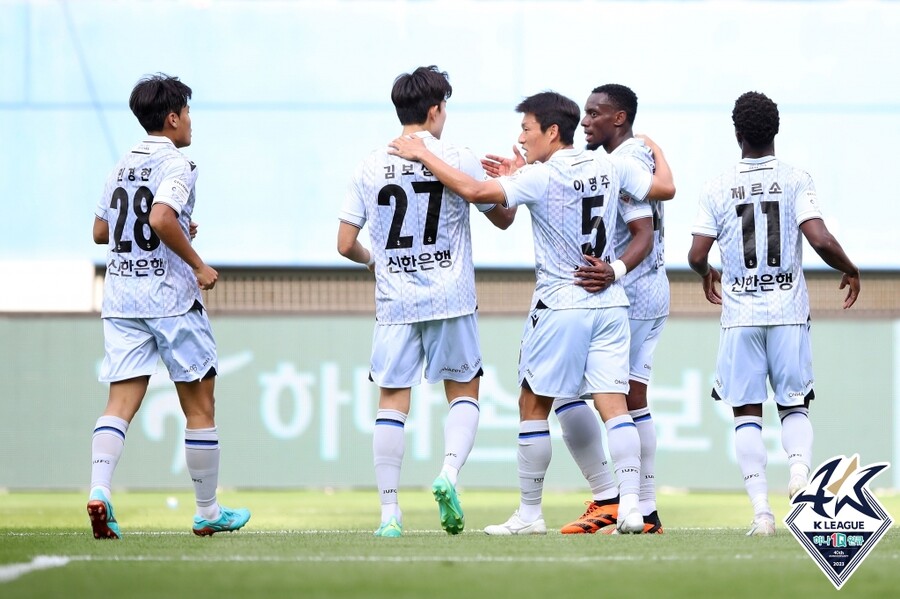 ▲ 인천 유나이티드가 김보섭의 멀티골로 대전 하나시티즌을 무너뜨렸다. ⓒ한국프로축구연맹