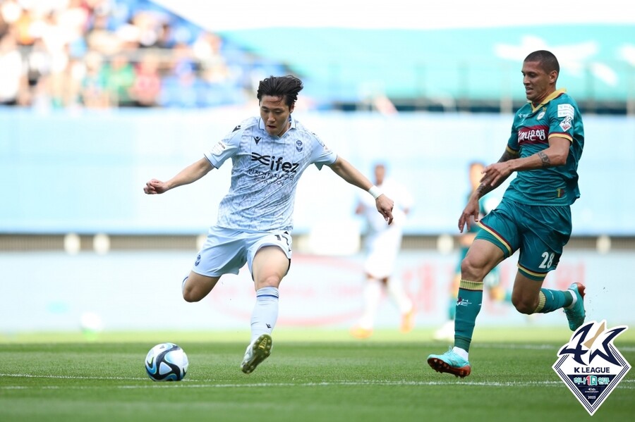 ▲ 대전 하나시티즌-인천 유나이티드의 경기. ⓒ한국프로축구연맹