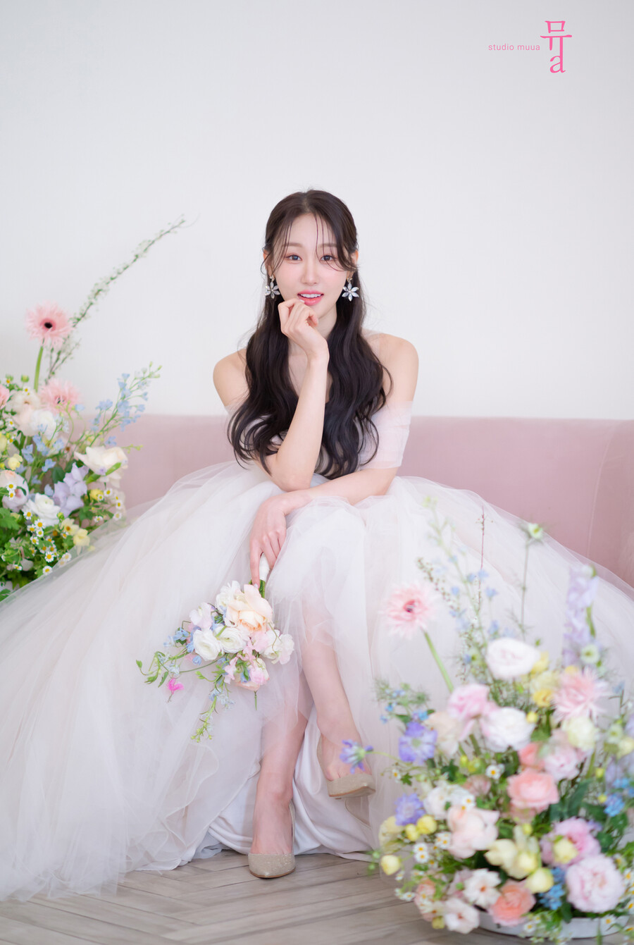 [포토]'프듀 101' 김자연, 순백의 웨딩드레스 사진 '청순 끝판왕'