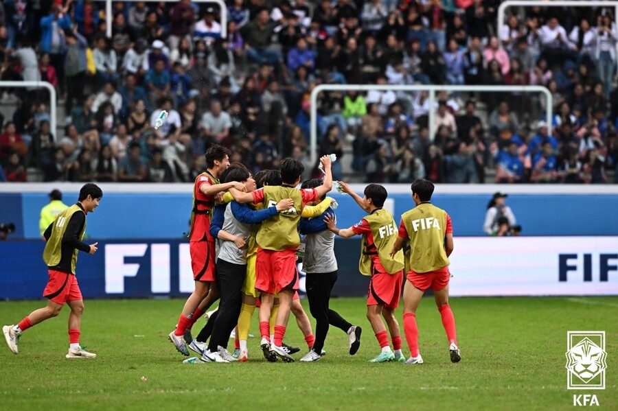 ▲ 한국 나이지리아 꺾고 4강 진출 ⓒ대한축구협회