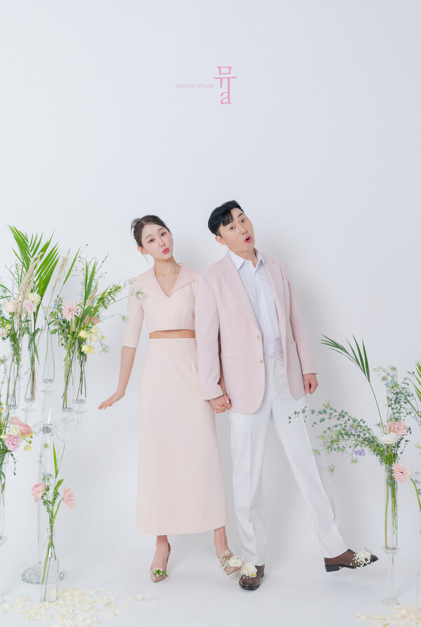 ▲ 9월 결혼하는 김자연(왼쪽) 이상호 웨딩사진. 제공|이상호‧김자연