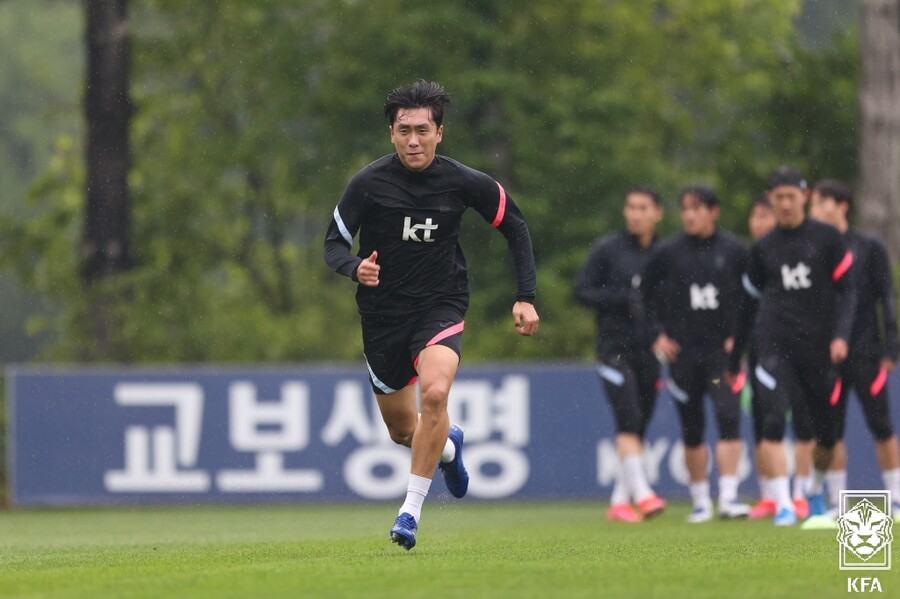 ▲ 벤투 감독 체제에서 이름을 올렸던 원두재가 모처럼 A대표팀 명단에 들었다. ⓒ대한축구협회