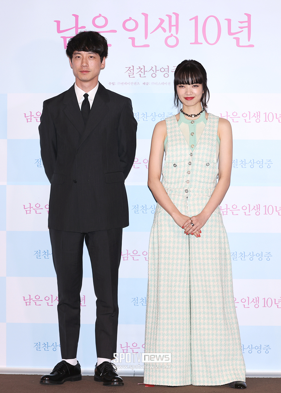 ▲ 사카구치 켄타로 고마츠 나나 ⓒ곽혜미 기자