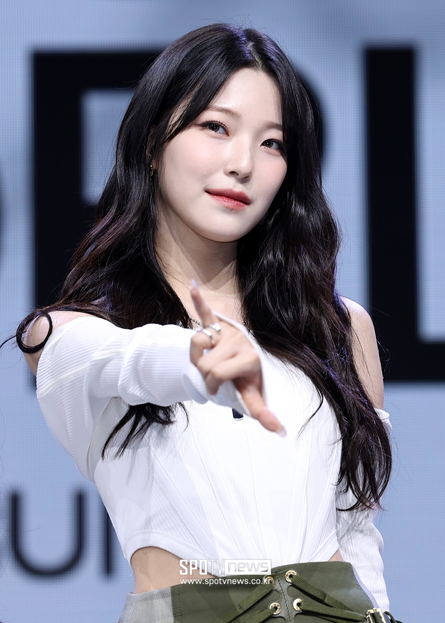 ▲ 프로미스나인 백지헌 ⓒ곽혜미 기자