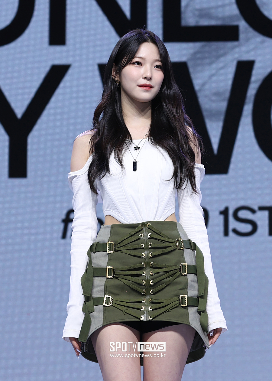 ▲ 프로미스나인 백지헌 ⓒ곽혜미 기자