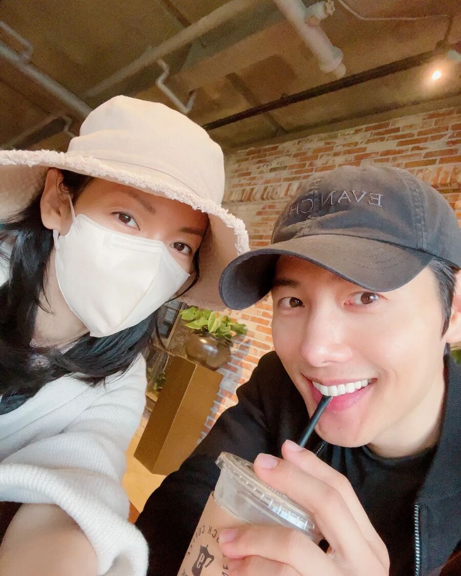 ▲ 김소연(왼쪽), 이상우. 출처ㅣ이상우 인스타그램
