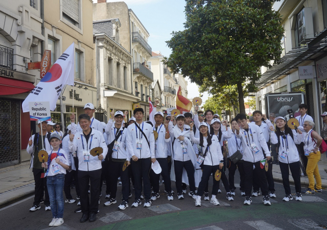 [버투스게임] 20人 태극전사 금메달 도전…프랑스 비시 열기 고조