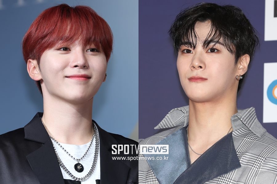▲ 승관(왼쪽), 문빈. ⓒ곽혜미 기자