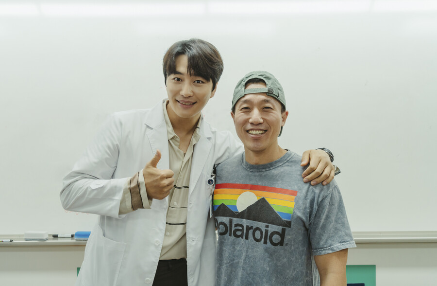 ▲ 민우혁(왼쪽), 김대진PD. 제공 ㅣJTBC
