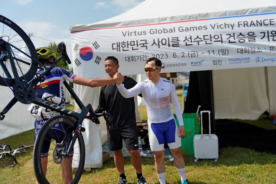 사이클 원종웅은 도로 60km 경기에서 6위를 차지했다. ⓒ스페셜올림픽코리아