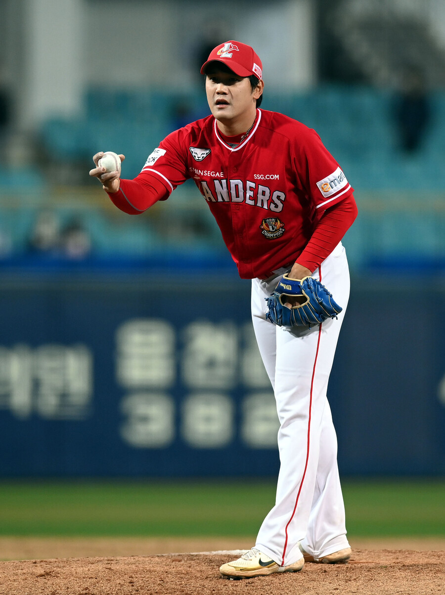 ▲서진용. ⓒSSG 랜더스