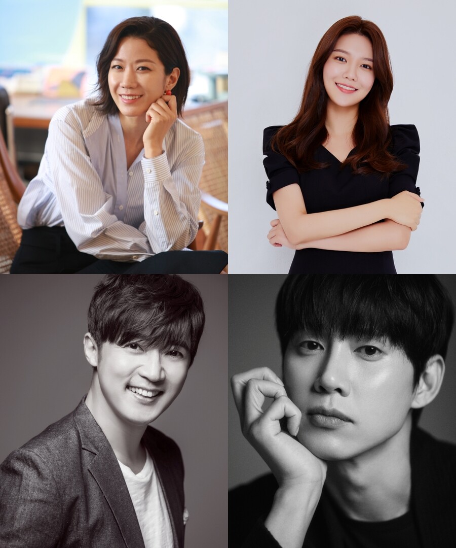 ▲ '남남' 출연하는 전혜진, 최수영, 박성훈, 안재욱( 왼쪽 위부터 시계방향). 제공| 각 소속사
