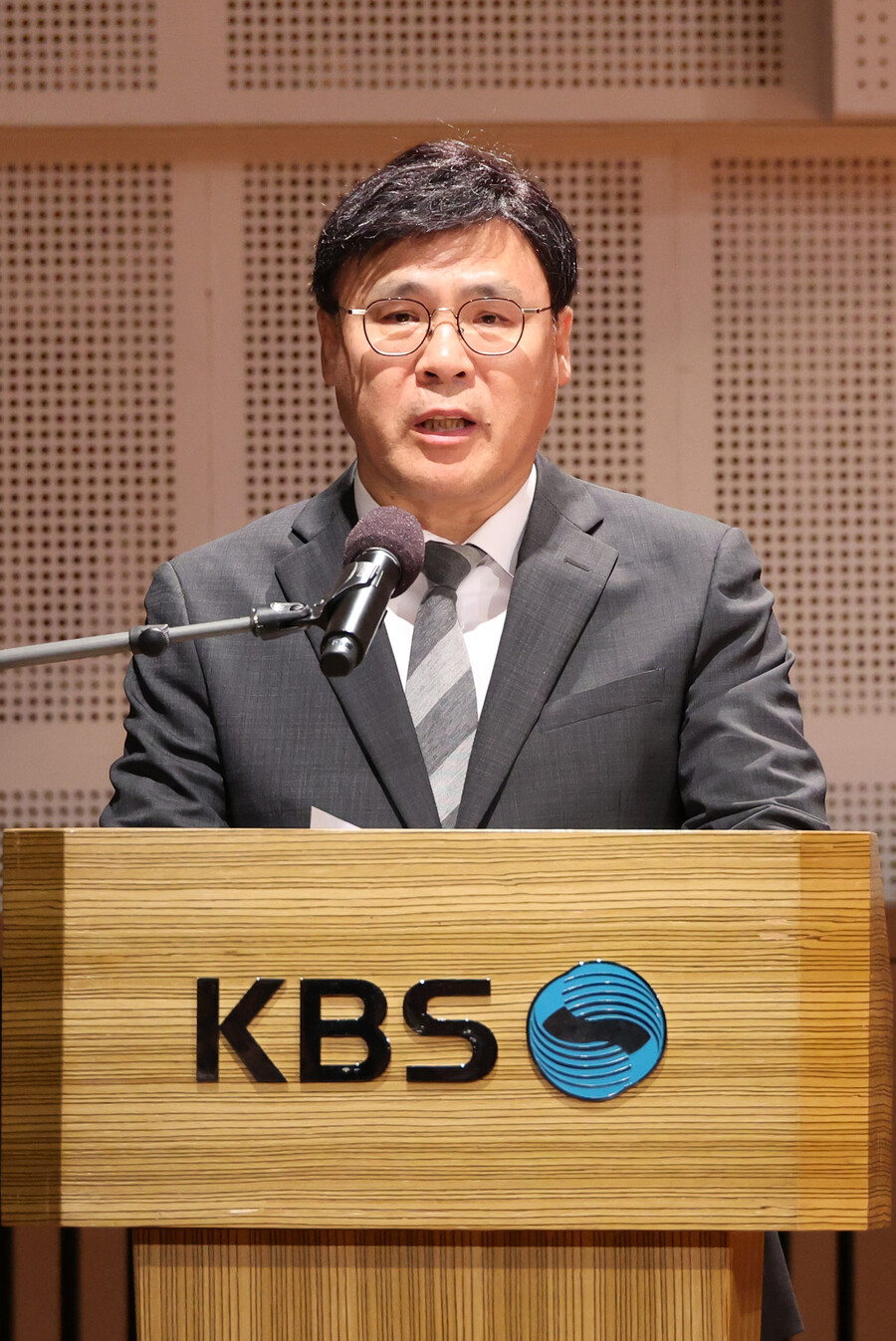 ▲ KBS 김의철 사장.  ⓒ연합뉴스