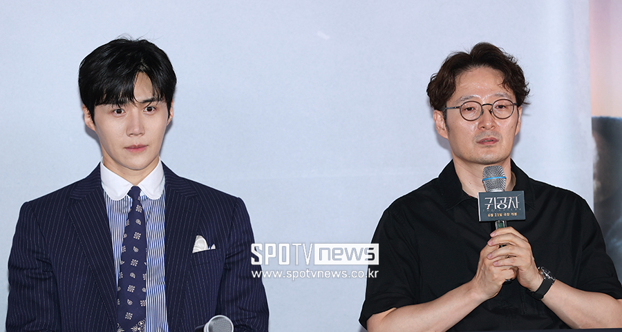 ▲ 김선호 박훈정 감독 ⓒ곽혜미 기자