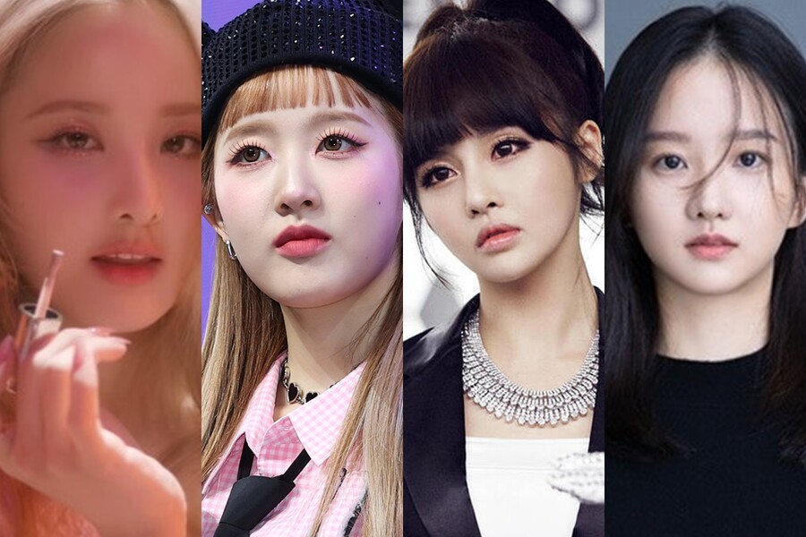 ▲(왼쪽부터)벨, 박시은, 전보람, 박정연. 제공|유튜브 캡처, 곽혜미 기자, MBK엔터테인먼트, 솔트엔터테인먼트