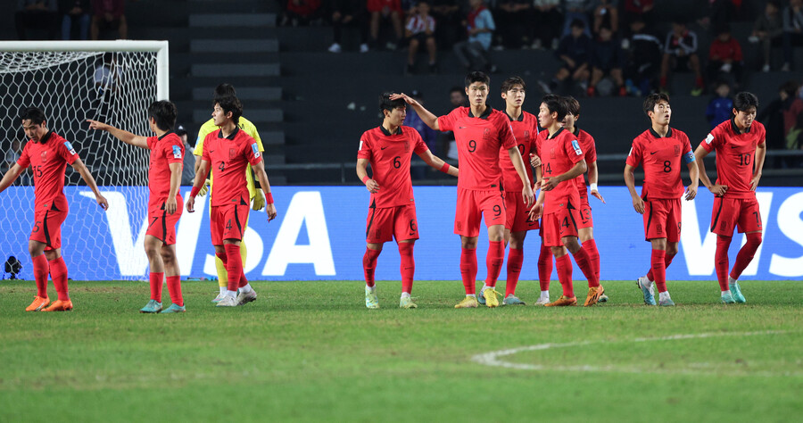 ▲ 한국이 9일 열린 U-20 월드컵 4강전에서 이탈리아에 아쉽게 졌다 ⓒ연합뉴스