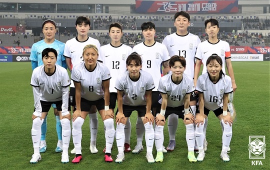 ▲ 2023 FIFA 여자 월드컵을 앞두고 혼혈 선수 케이시 페어가 A대표팀에 합류했다 ⓒ 대한축구협회