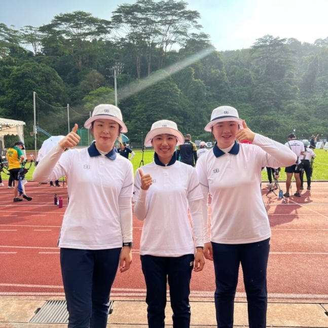 韓 양궁 아시아컵 3차 대회 종합 1위…금 4개-은 1개-동 2개 획득