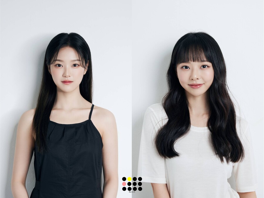 ▲ 이달의 소녀 현진(왼쪽), 비비. 제공| 씨티디이엔엠