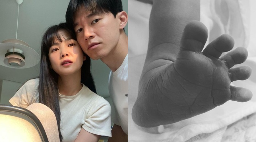 김무열♥윤승아, 부모 됐다…득남→발바닥 공개 "더 큰 행복 알게 돼"