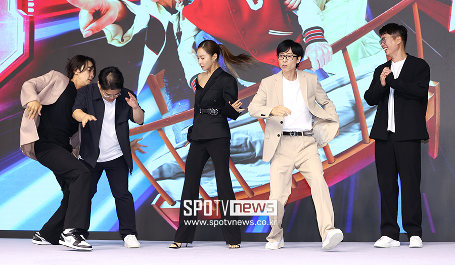 ▲ 이광수 김동진 PD 소녀시대 유리 유재석 조효진 PD ⓒ곽혜미 기자
