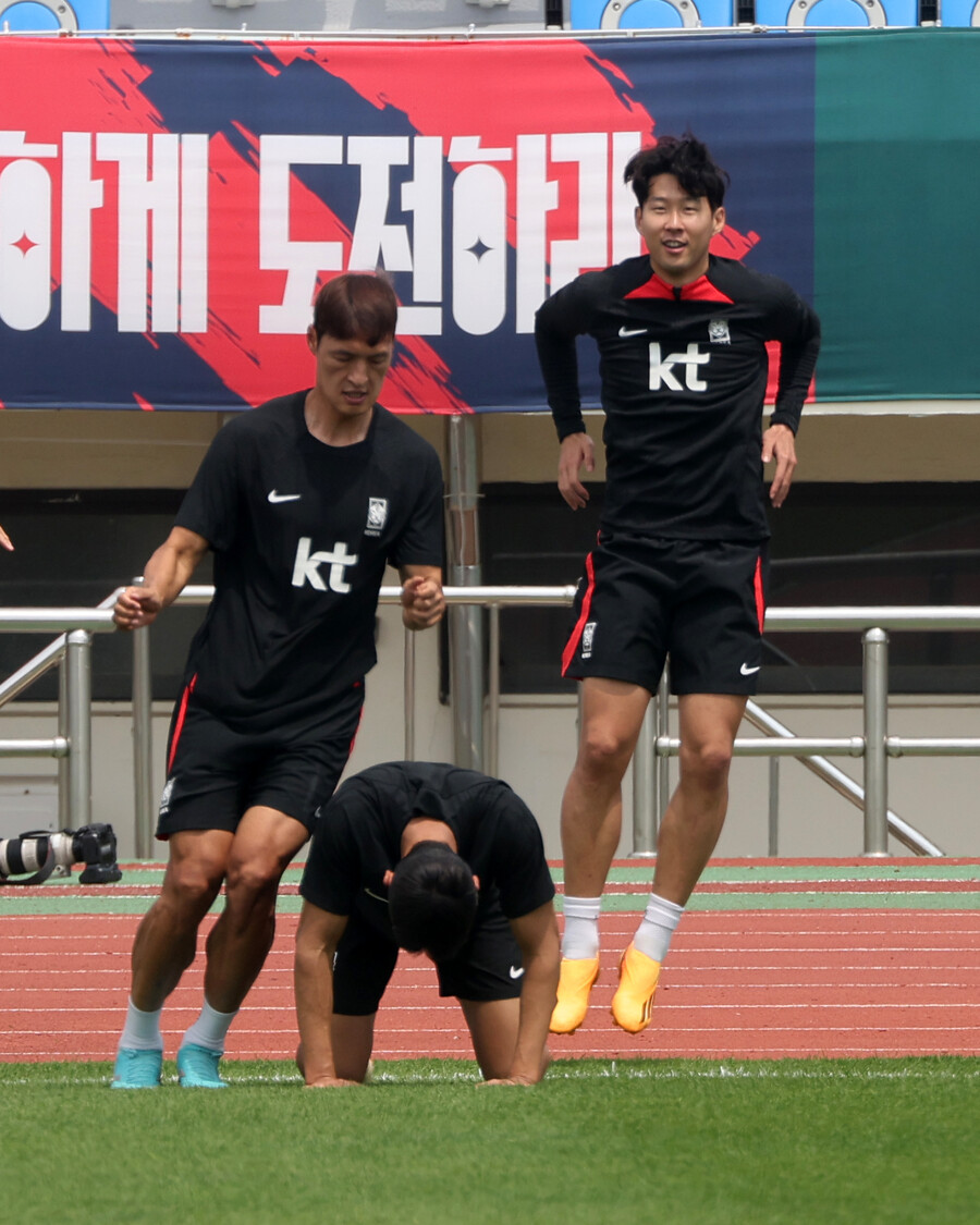 ▲ 훈련하는 손흥민 ⓒ연합뉴스