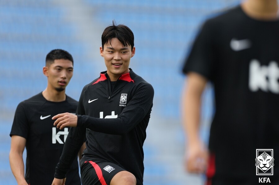 ▲ 오현규 ⓒ대한축구협회