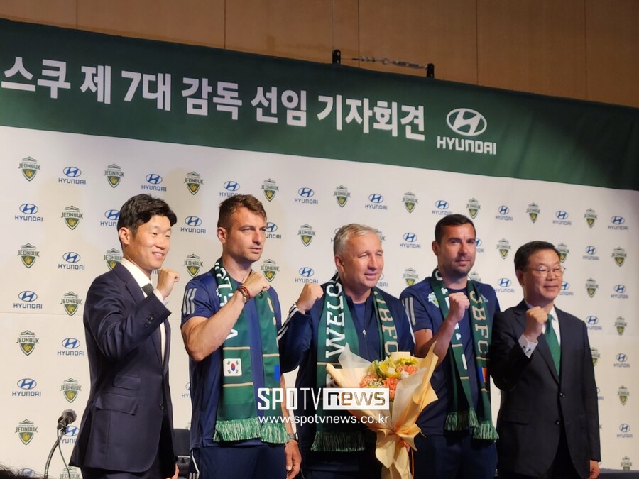 전북, 페트레스쿠 선임…코치진도 완성, GK코치는 1-2군 '임시 병행'
