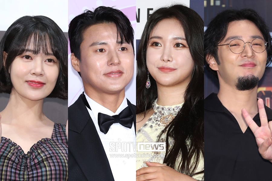 ▲ 최윤영, 백지훈, 민영, 버벌진트(왼쪽부터).  ⓒ곽혜미 기자