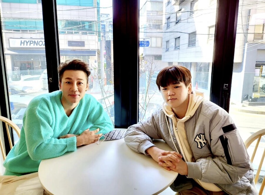 ▲ 윤민수(왼쪽), 윤후. 출처| 윤민수 SNS