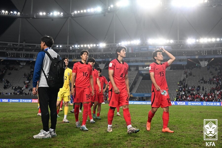 ▲ 2023 U-20 월드컵 4위에 오른 대표팀 ⓒ대한축구협회