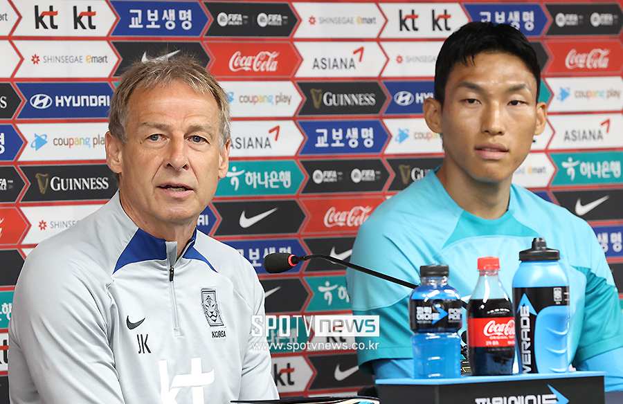▲ 클린스만 감독 김승규 ⓒ곽혜미 기자