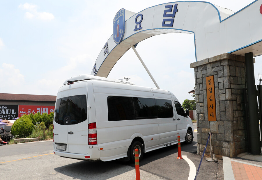 [SPO 현장]'괴물' 김민재 조용한 입소, 동기들은 "같이 축구 하고 싶다" 기대감 충만