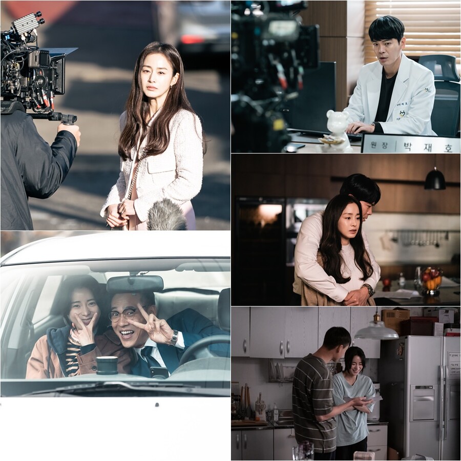 ▲ '마당이 있는 집' 비하인드.제공| 지니TV