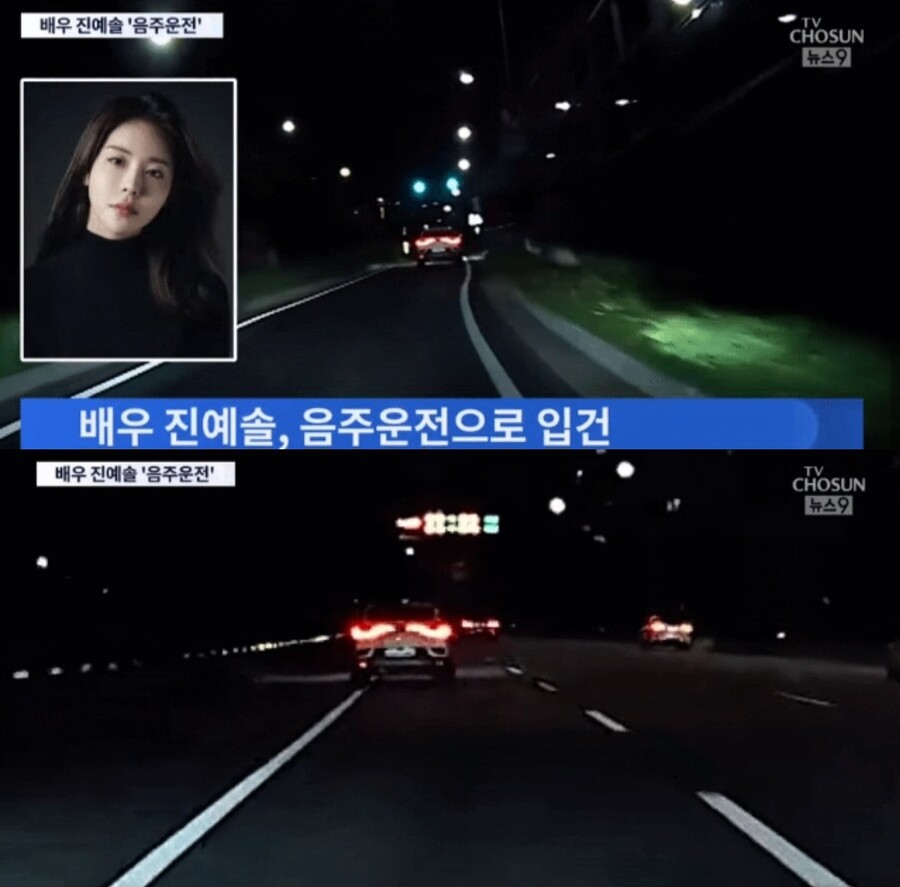 '음주운전' 진예솔 블랙박스 봤더니…'중앙분리대 쾅' 올림픽대로 곡예운전