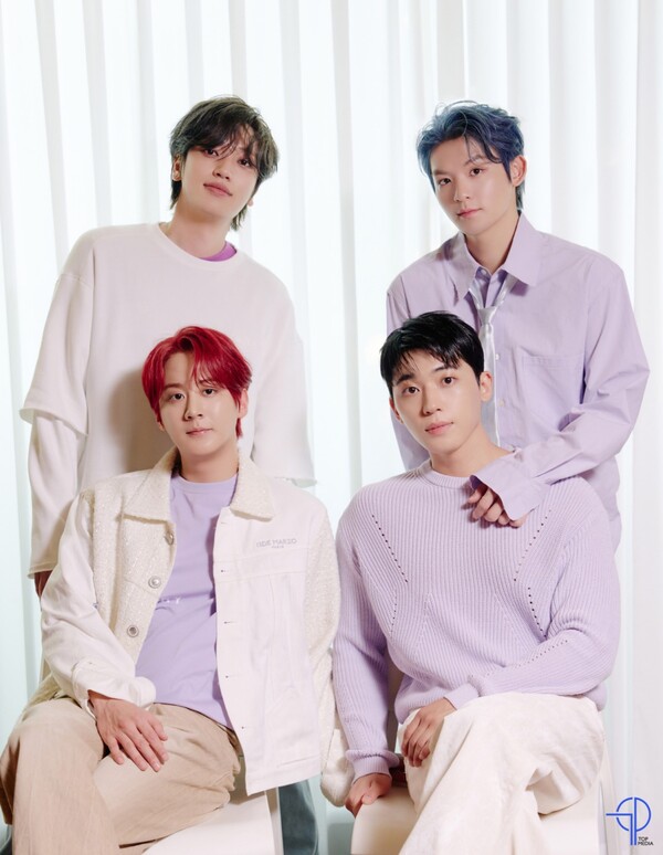 ▲ 완전체 활동에 나서는 틴탑. 제공|티오피미디어