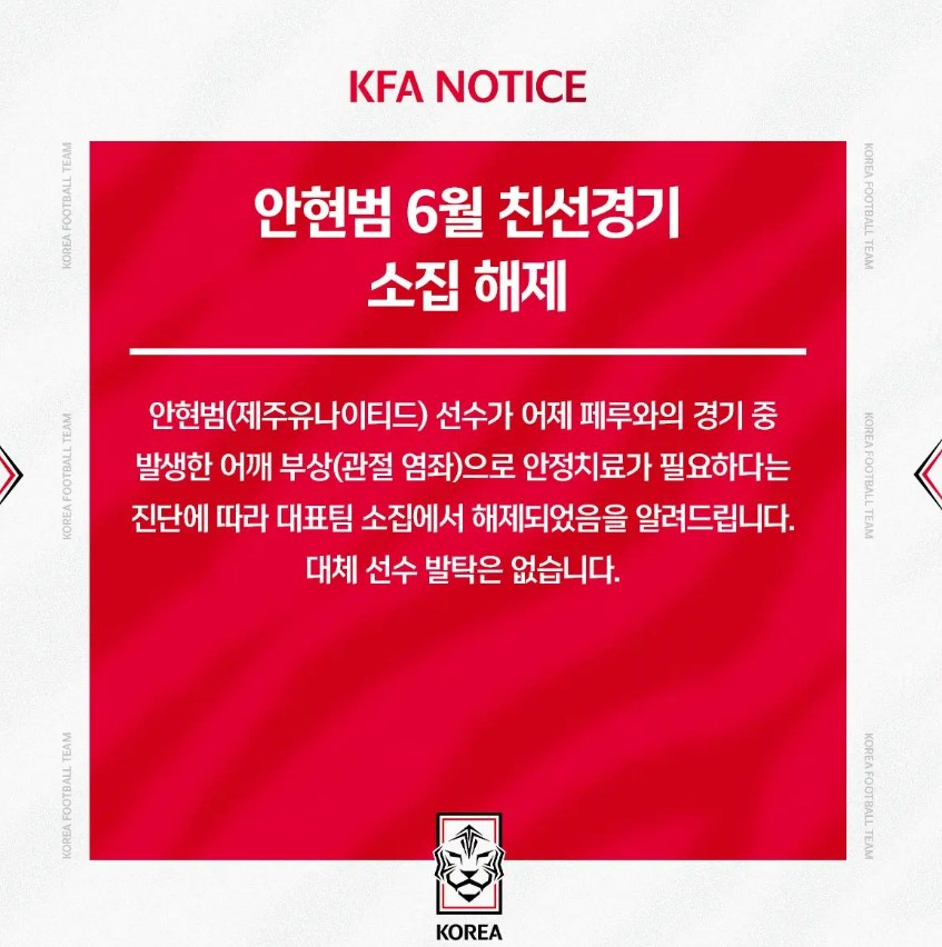 ▲  ⓒ대한축구협회