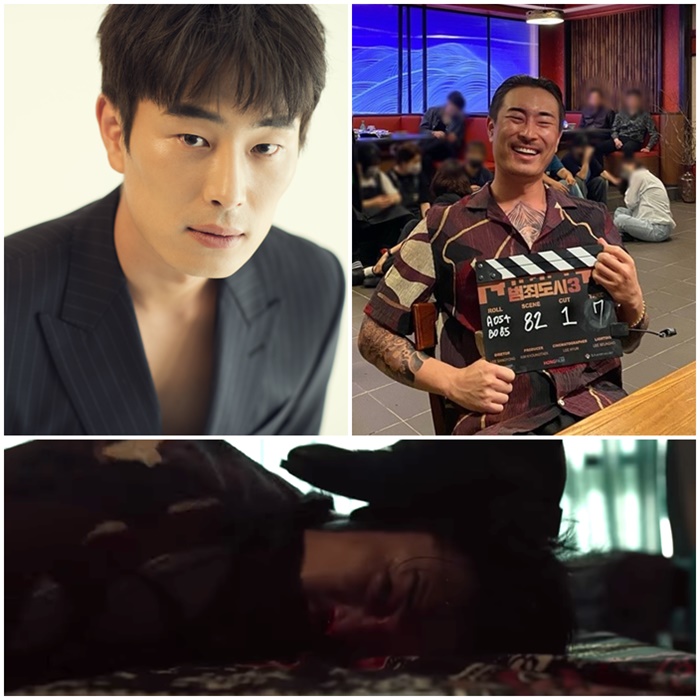 '범죄도시3' 박준혁, 이준혁에 맞기만 하는 야쿠자 '강렬 비주얼'