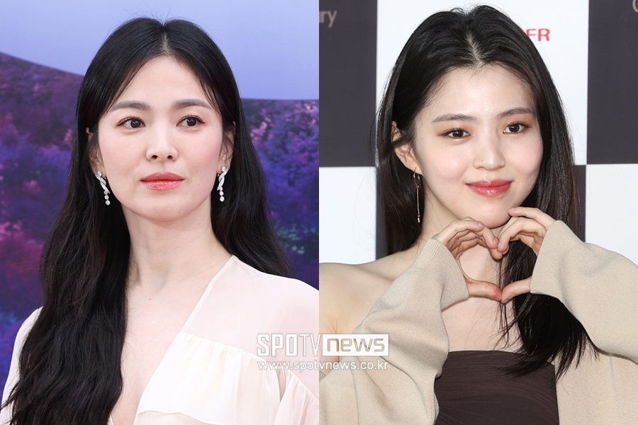 ▲ 송혜교(왼쪽), 한소희 ⓒ곽혜미 기자